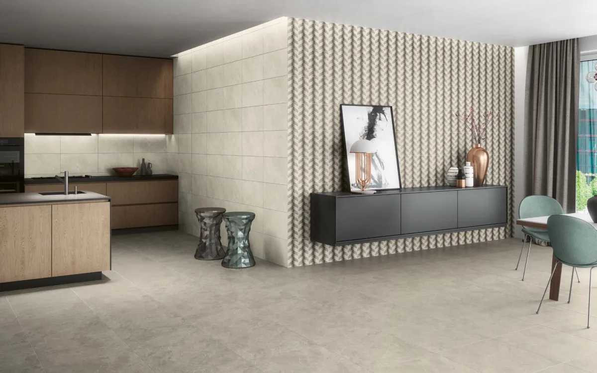 Danube Cinza Claro 31×58 — CLiPER Cerâmica