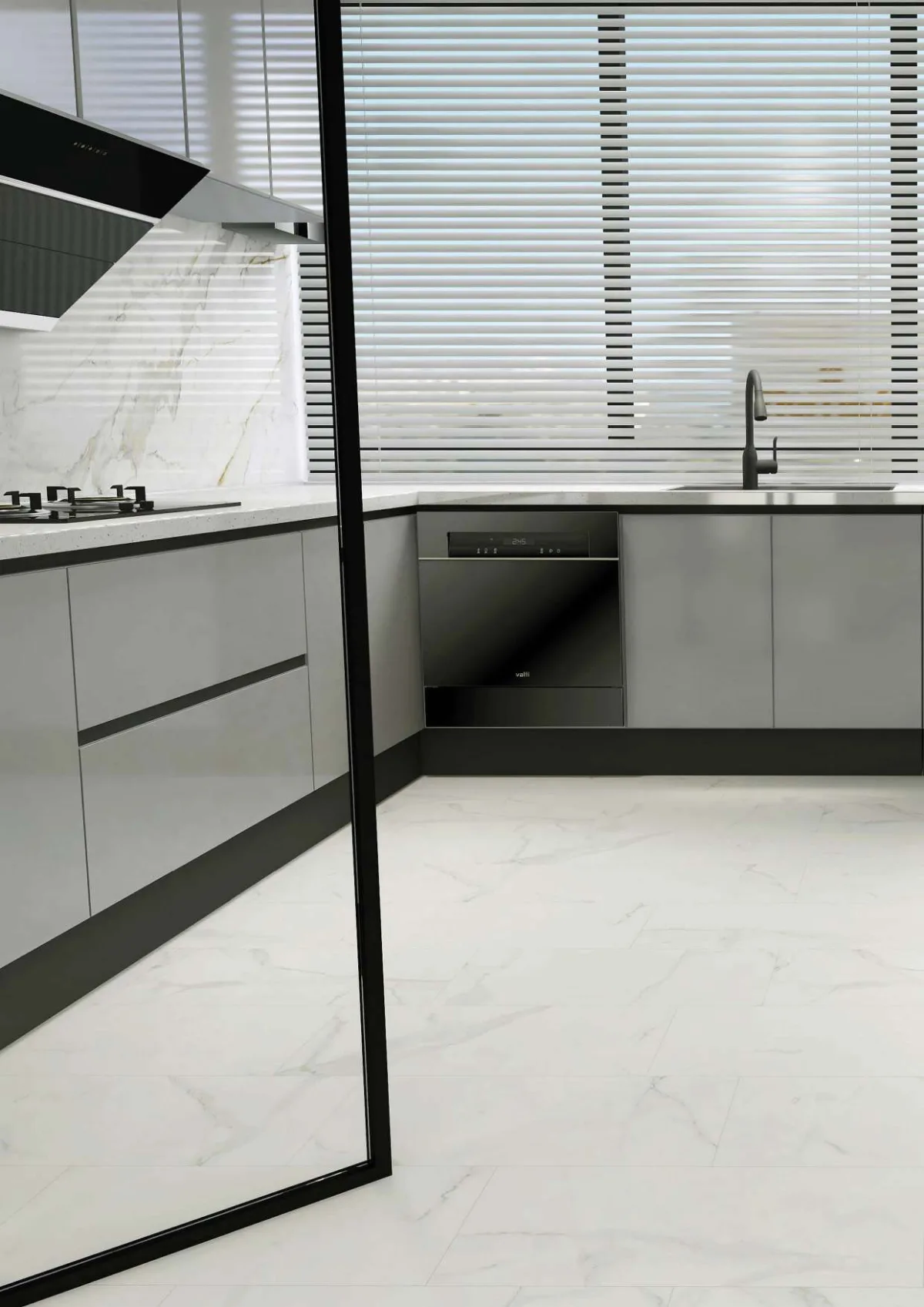 Marble Cristal 30,5×61 — Materia SPC