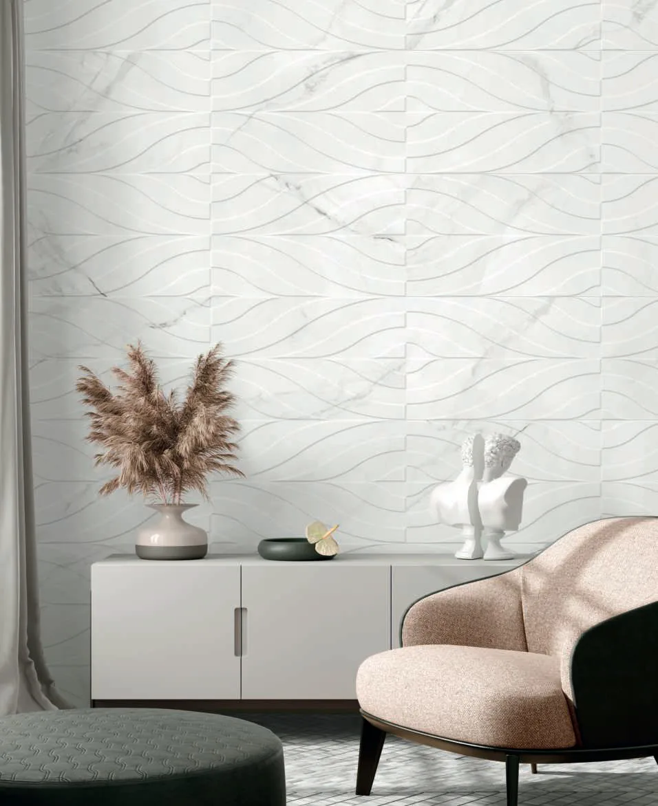 Calacatta Delicatto Decor 29,5×90 — Proconcept